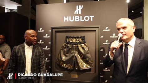 hublot big bang floyd mayweather|hublot las vegas youtube.